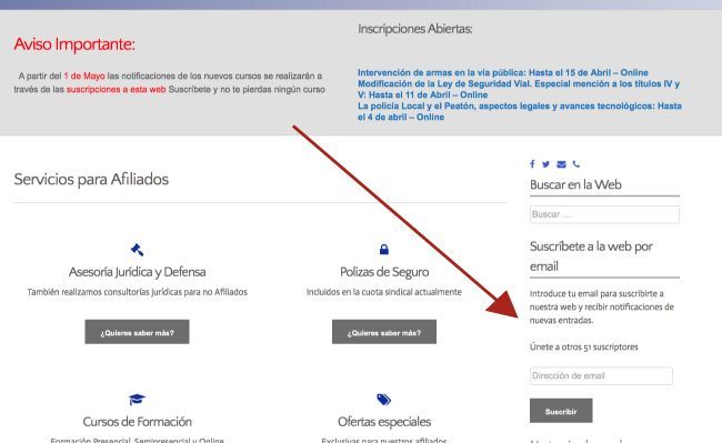 Suscripciones-a-la-web